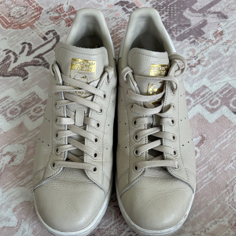 Adidas Men’s Stan Smith Cream Sneakers